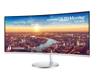 Monitor SAMSUNG 34'' LC34J791WTUXEN QLED UWQHD 100Hz 4ms Curved - 425114 - zdjęcie 3